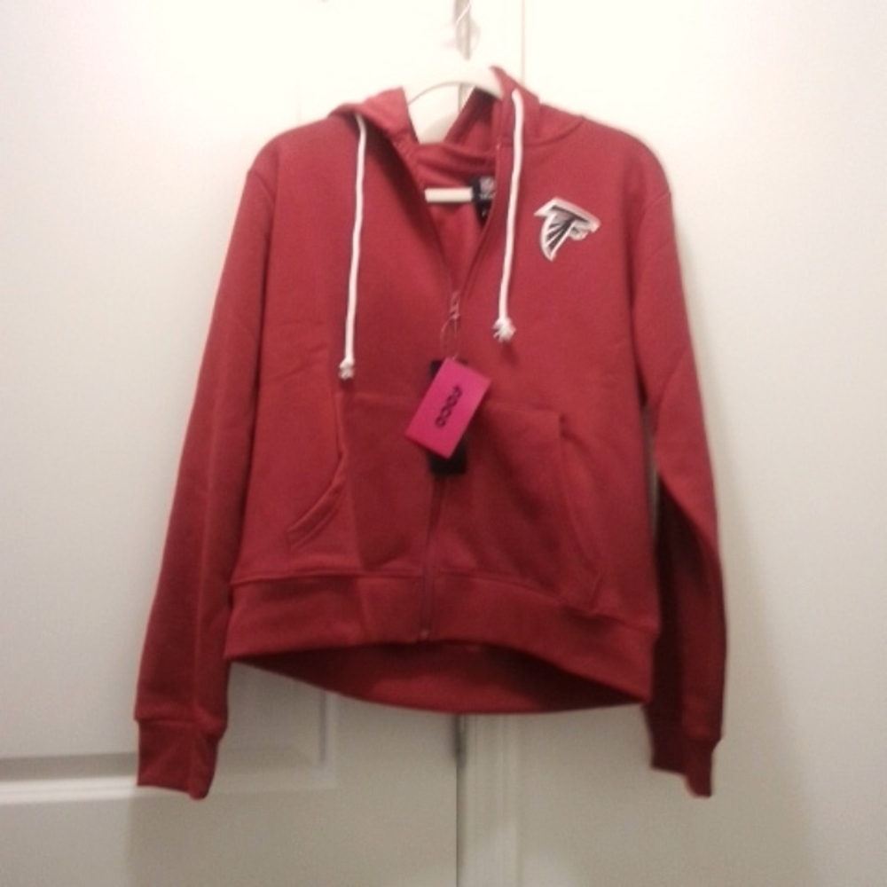 NWT Atlanta falcons crop top hoodie sweatshirt
